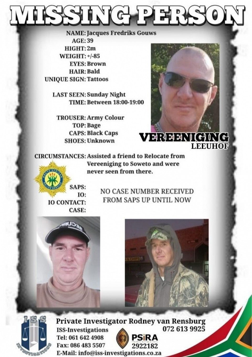 FOUND SAFE
