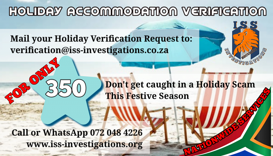 Be Safe this Festive Season