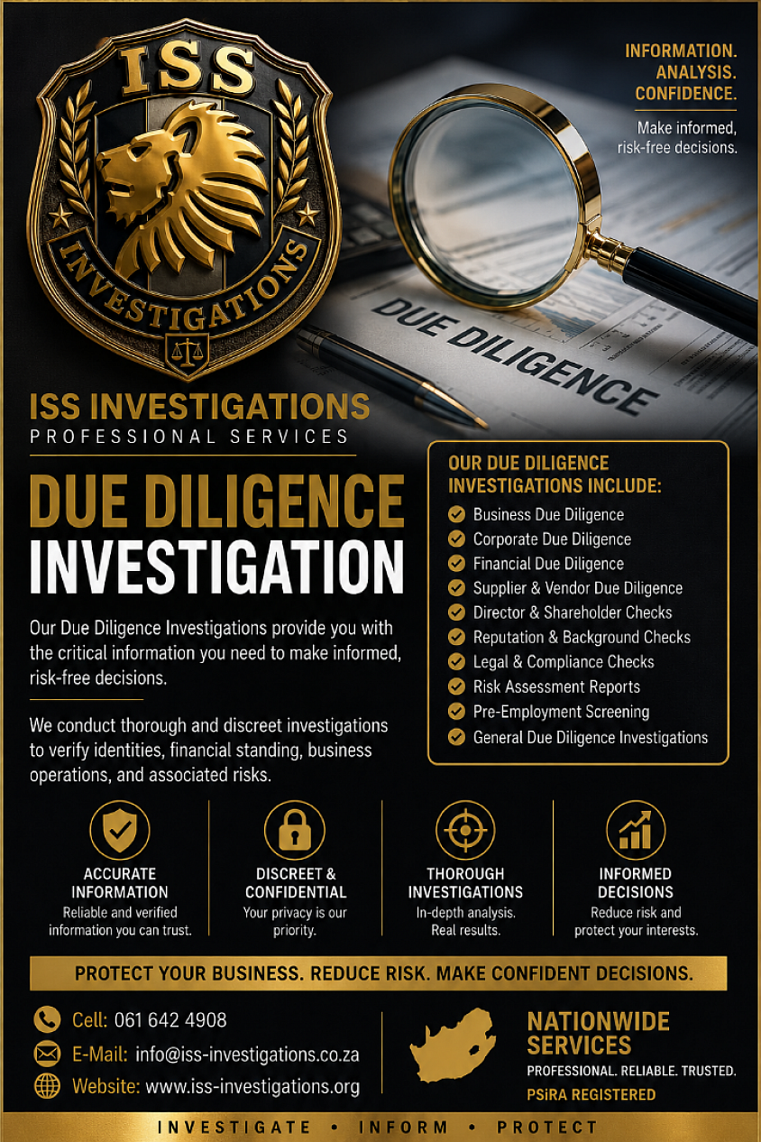 Due Diligence Investigation